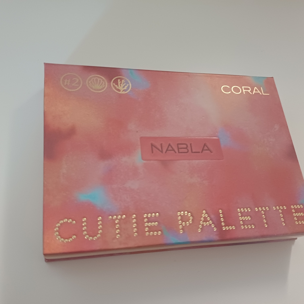 Nabla Coral Cutie Eyeshadow Palette Coral